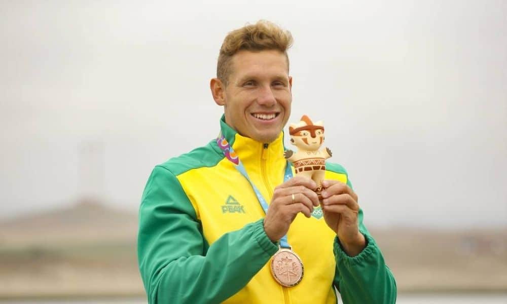 Vagner Souta K1 1000 m masculino (Flávio Florido - Lima 2019)