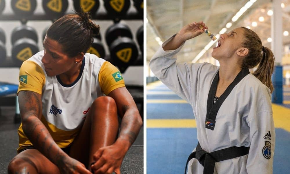 ana marcela cunha e milena titoneli a 100 dias dos Jogos Olímpicos de Tóquio