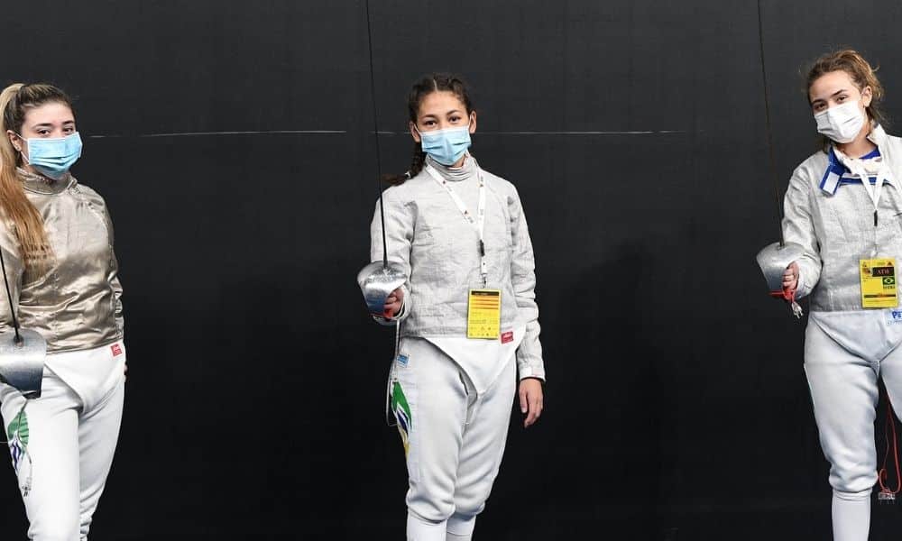 equipe feminina mundial de esgrima cadete e juvenil