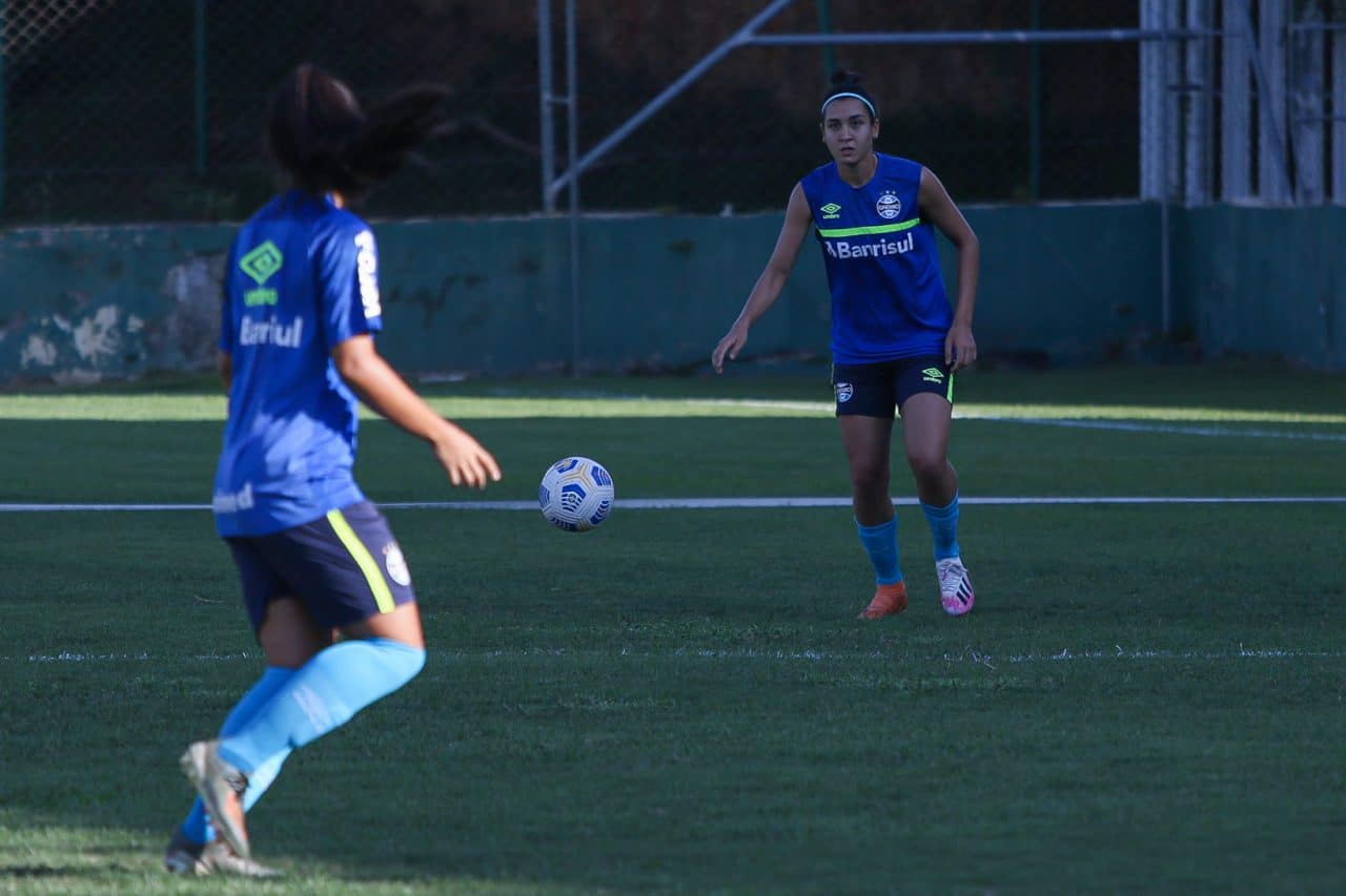 Treinamento do Grêmio futebol feminino
