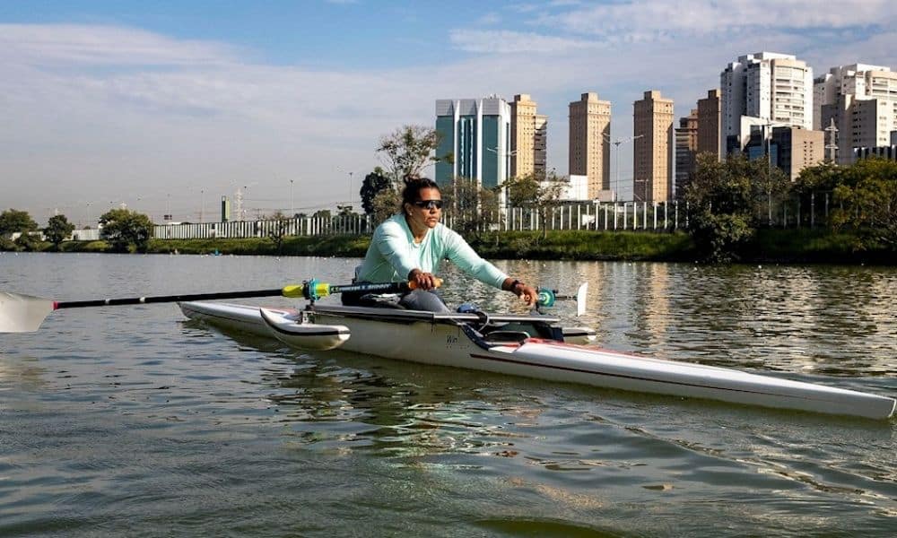 Cláudia Santos remo paralímpico Regata de Gavirate, entre os dias 3 e 5 de junho Paralimpíada