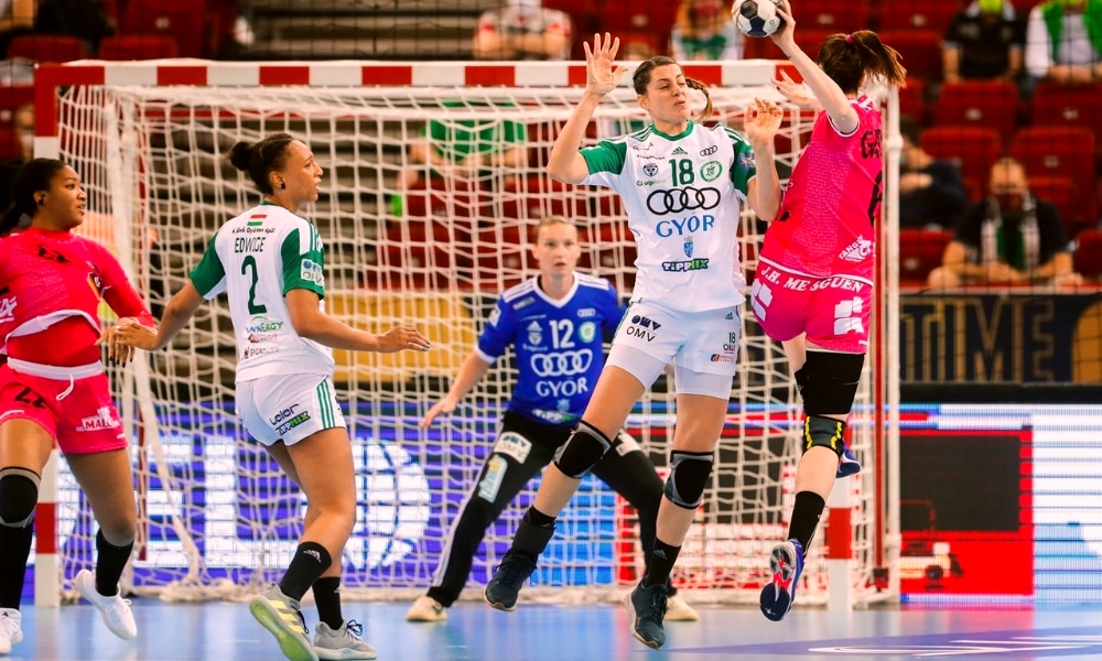 Duda Amorim - Gyori - Champions League de handebol feminino