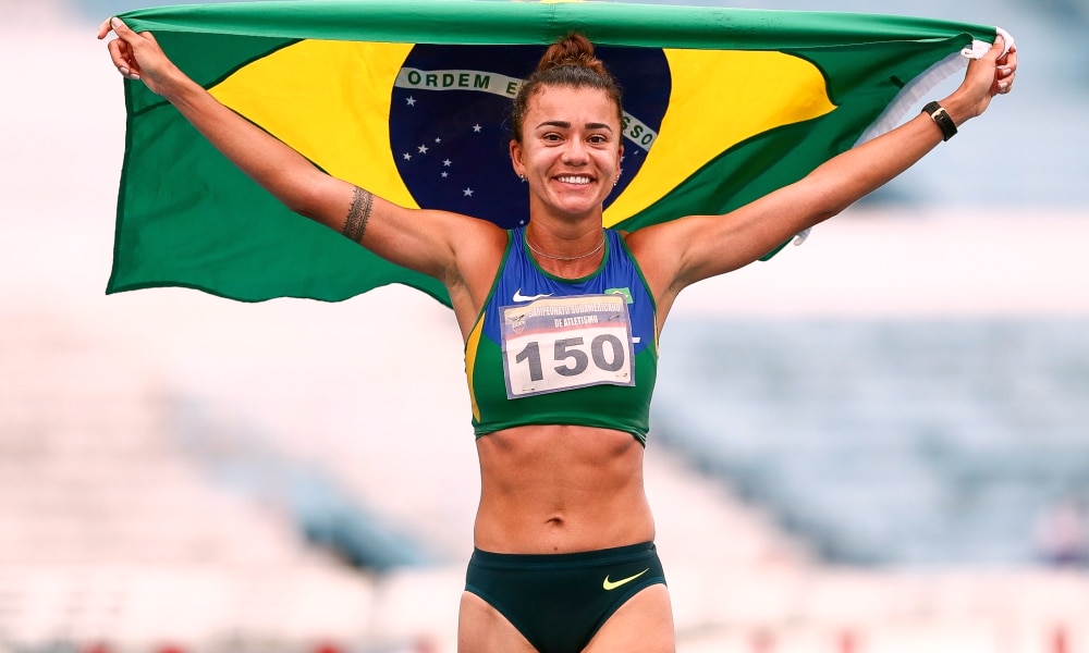 Érica Sena - Sul-Americano de atletismo - Laila Ferrer