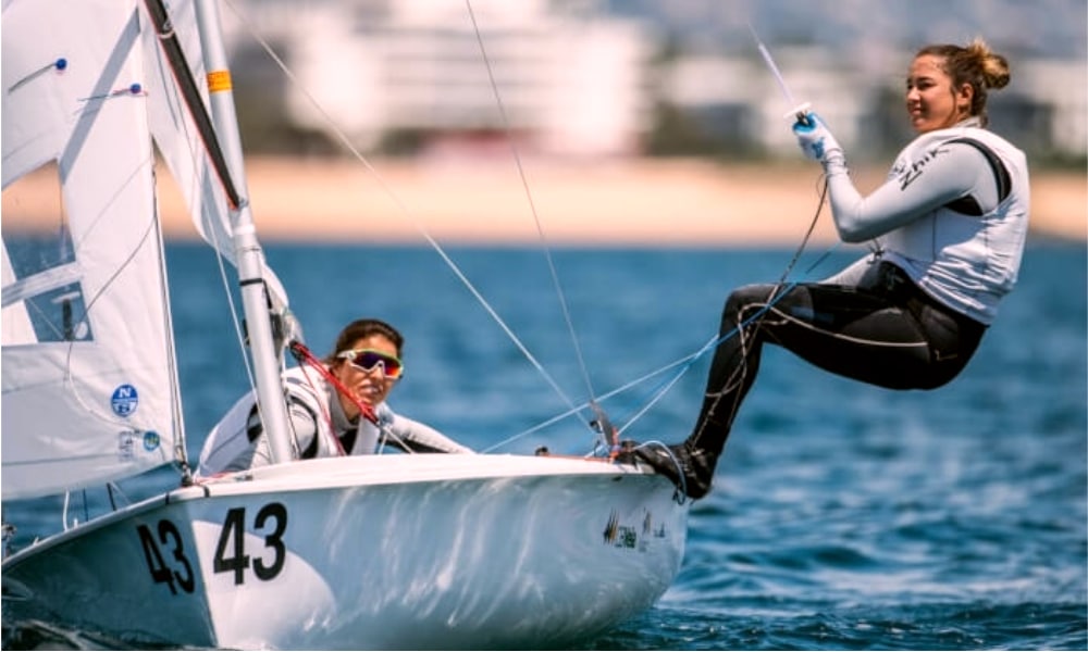 Fernanda Oliveira e Ana Barbachan - Henrique Haddad e Bruno Bethlem - Europeu de 470