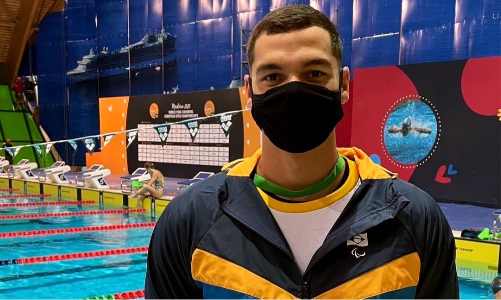 Gabriel Bandeira - Aberto Europeu de natação paralímpica