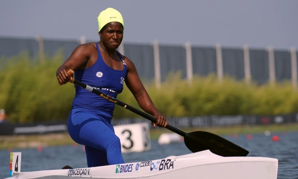 Valdenice Conceição - Ana Paula Vergutz - Copa do Mundo de canoagem velocidade - Tóquio 2020