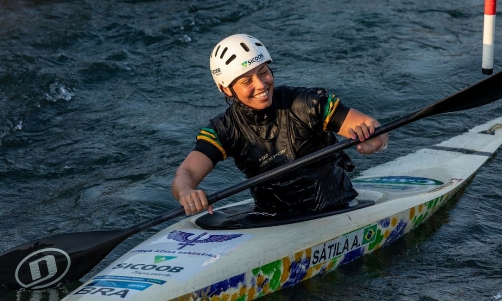 Ana Sátila - Pepê Gonçalves - Mathieu Desnos - Copa do Mundo de canoagem slalom