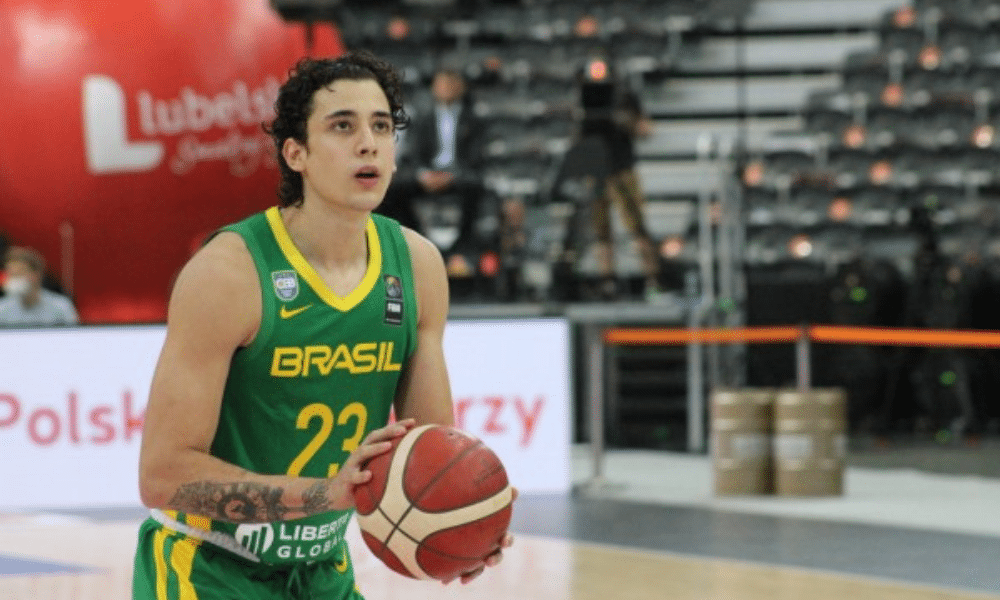 Caio Pacheco é cortado do Pré-Olímpico de Split Globl Jam seleção brasileira sub-23 basquete masculino brasil canadá