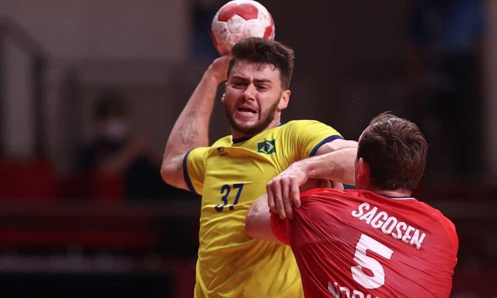 Brasil x Espanha handebol masculino jogos olímpicos haniel langaro
