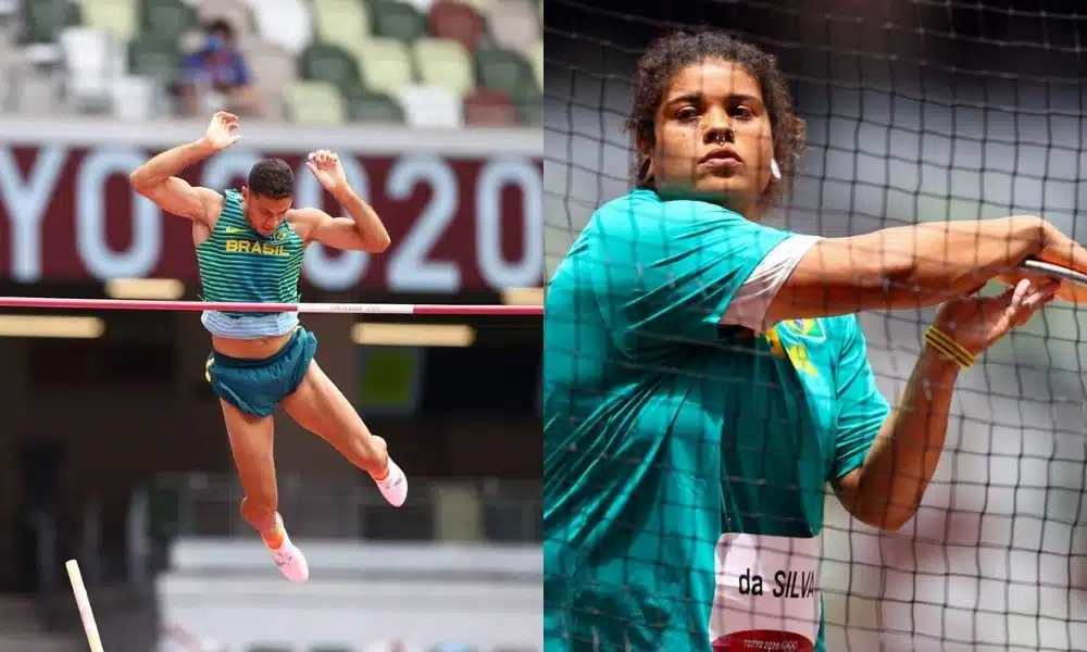 Thiago Braz e Izabela da Silva