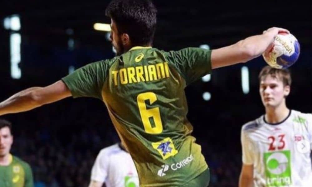 Guilherme Torriani - seleção brasileira de handebol masculino - Jogos Olímpicos de Tóquio 2020
