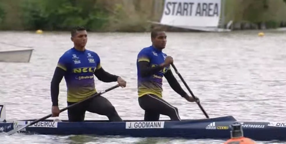 Isaquias Queiroz Jacky Godmann canoagem velocidade c21000 m tóquio olimpíada jogos olímpicos ao vivo
