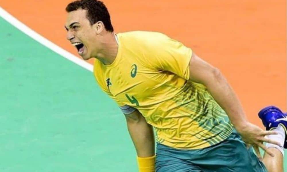 João Pedro da Silva - handebol masculino - seleção brasileira - Rio 2016 - Jogos Olímpicos de Tóquio 2020