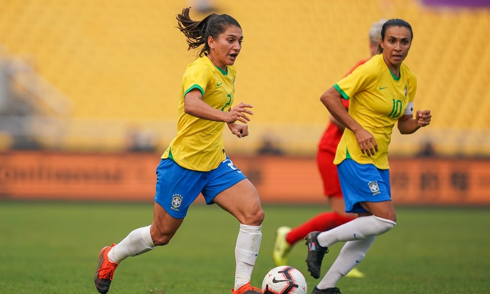 Letícia Santos - seleção brasileira de futebol feminino - Jogos Olímpicos de Tóquio 2020