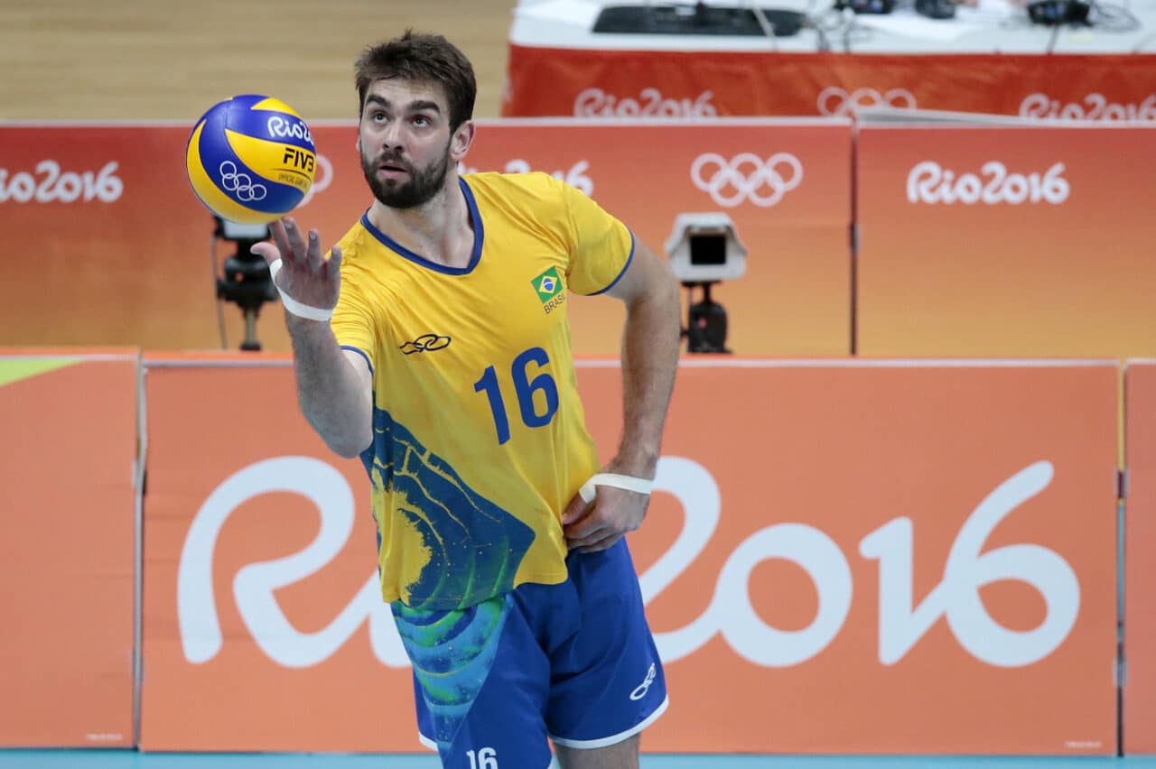 Lucão - seleção brasileira de vôlei - Jogos Olímpicos de Tóquio 2020