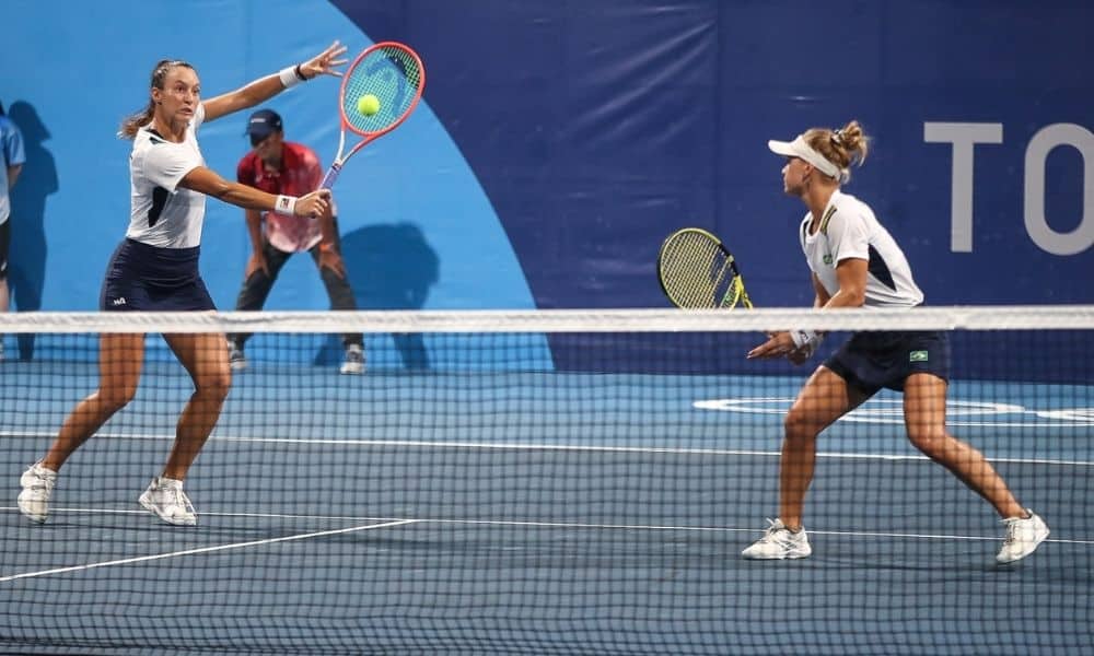 Luisa Stefani e Laura Pigossi jogos olímpicos tóquio 2020 tênis feminino duplas