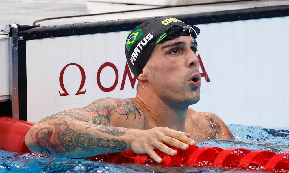 Bruno fratus jogos olímpicos de tóquio natação