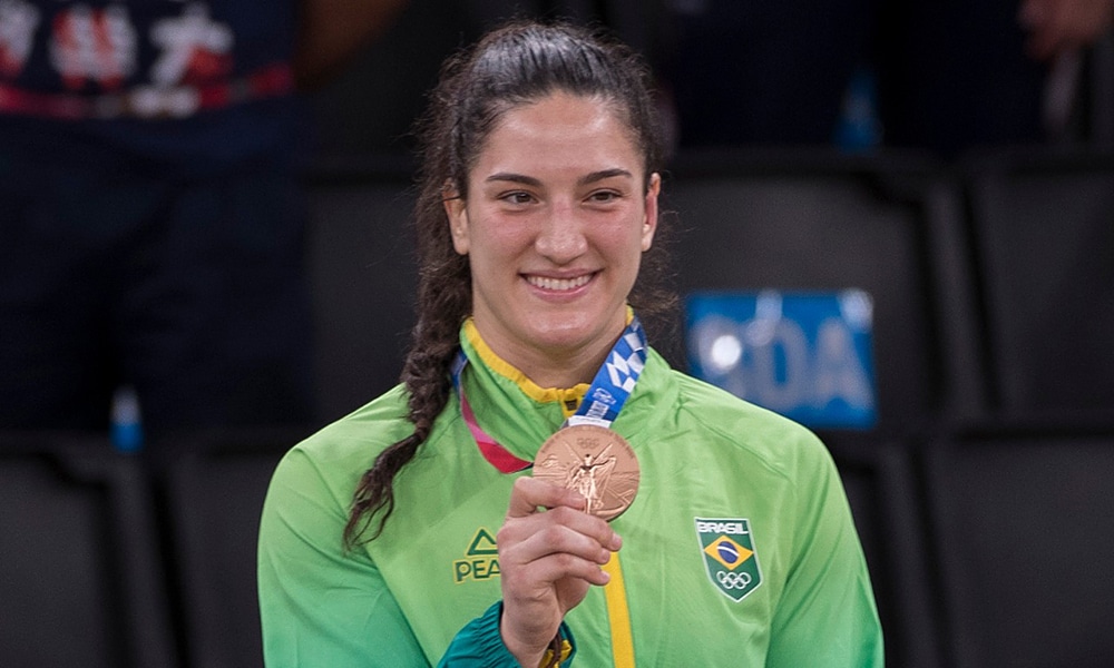 Mayra Aguiar - Tóquio 2020 Jogos Olímpicos medalha bronze judô