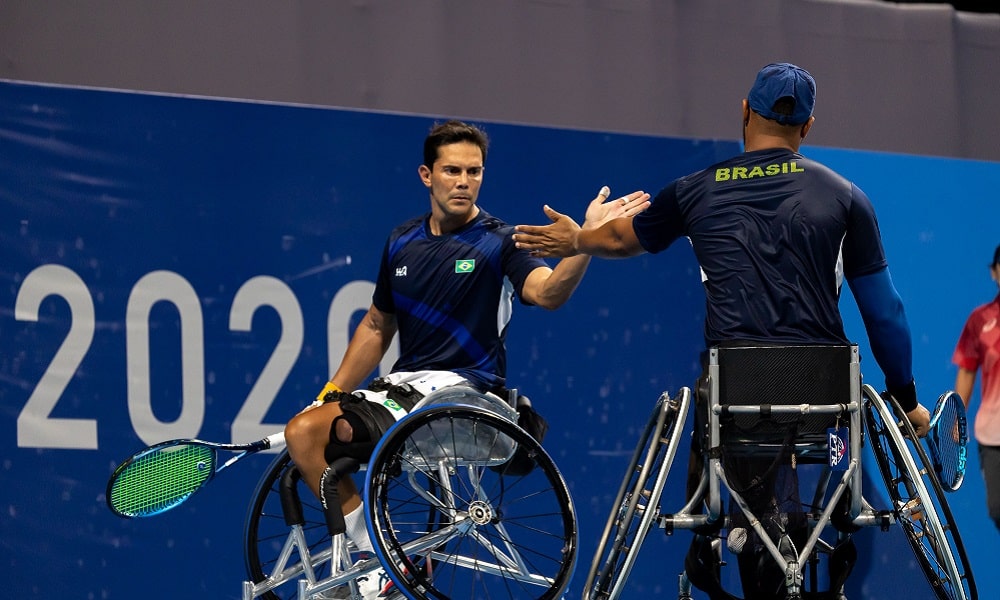 Tênis em cadeira de rodas Daniel Rodrigues e Gustavo Carneiro