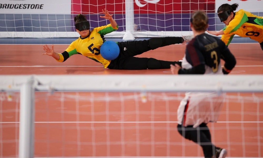 Goalball Brasil Estados Unidos Jogos Paralímpicos Tóquio