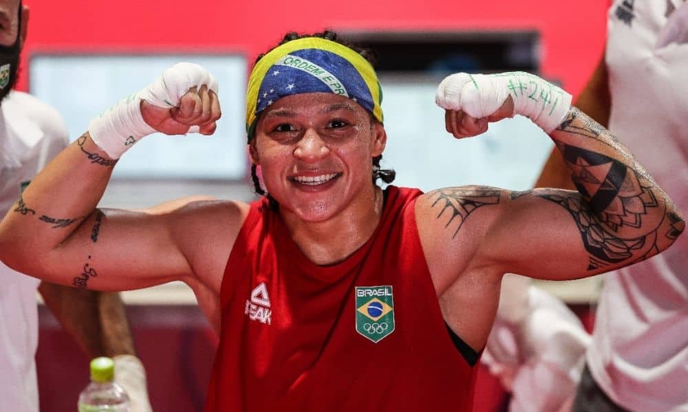 Beatriz FErreira boxe jogos olímpicos posada e vencedora
