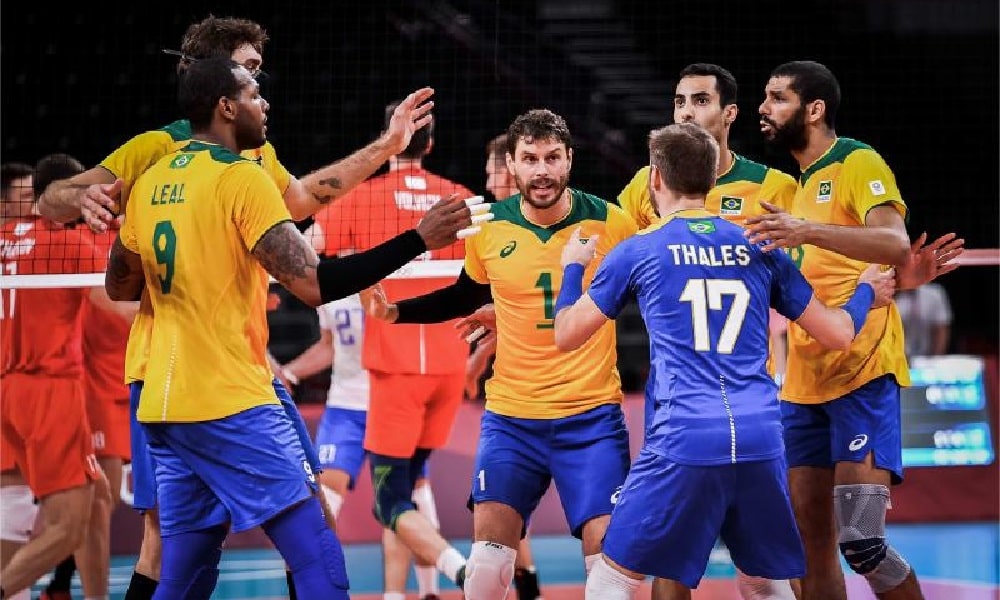 Brasil se enfrenta a Japón en el torneo de voleibol masculino de los Juegos Olímpicos de Tokio 2020