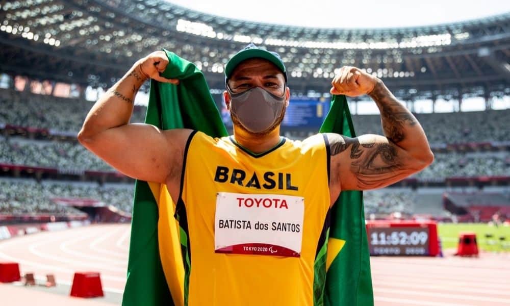 Claudiney Batista dos Santos lançamento de disco Jogos Paralímpicos Tóquio 2020