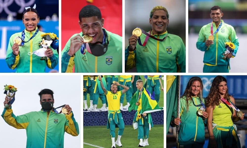 Melhor participação brasileira na história Jogos Olímpicos Tóquio 2020