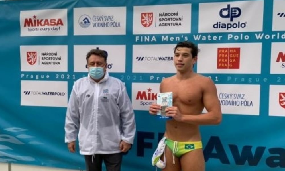 Brasil vence o Egito no Mundial Júnior de polo aquático