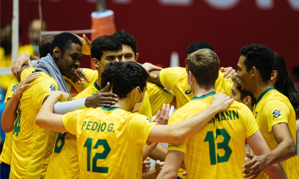 Brasil vence a Índia no Mundial Sub-19 de vôlei masculino