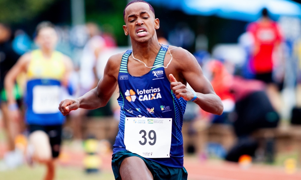 Vinícius Galeno é campeão dos 400m no Brasileiro Sub-18 de atletismo