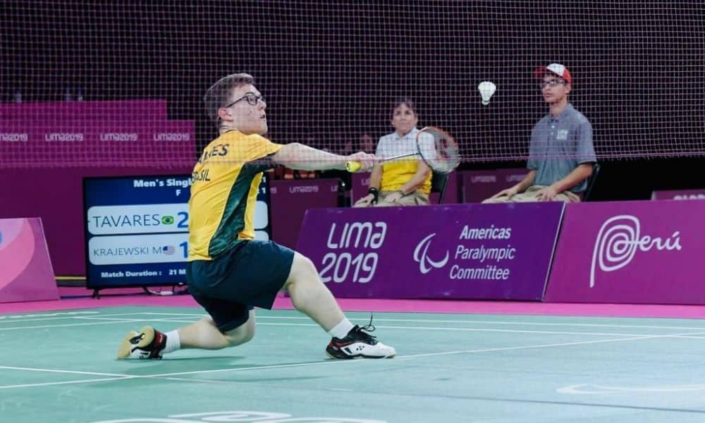 vitor tavares jogos parapan-americanos Lima-2019 badminton parabadminton Jogos Paralímpicos Tóquio