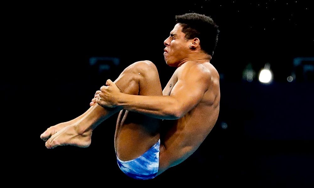 Kawan pereira saltos ornamentais plataforma 10 m jogos olímpicostóquio