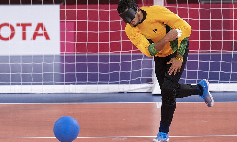 Goalball Tóquio 2020 Brasil Lituânia Jogos Paralímpicos ao vivo
