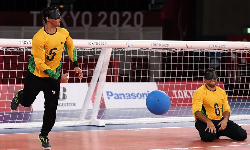 Assista ao vivo: Brasil x Lituânia pela semifinal do goalball masculino em Tóquio