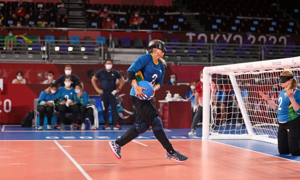 Brasil x China - goalball feminino - Jogos Paralímpicos de Tóquio 2020 ao vivo