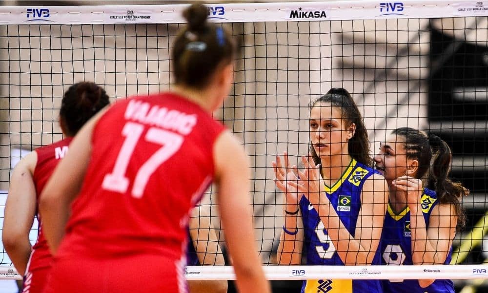 brasil sérvia mundial sub-18 de vôlei feminino