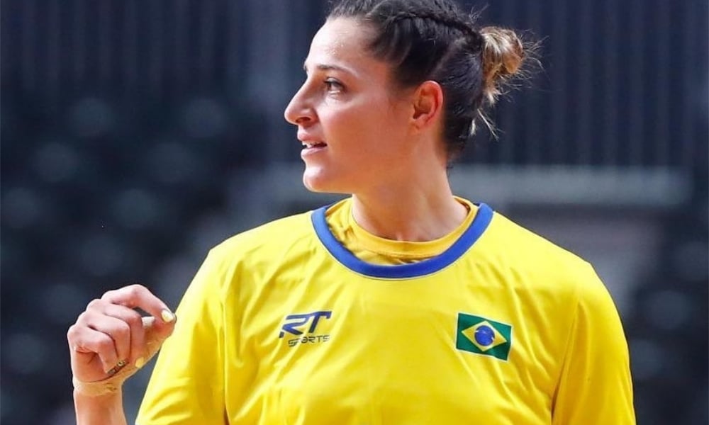 Duda Amorim diz que não deve mais defender a seleção brasileira de handebol feminino