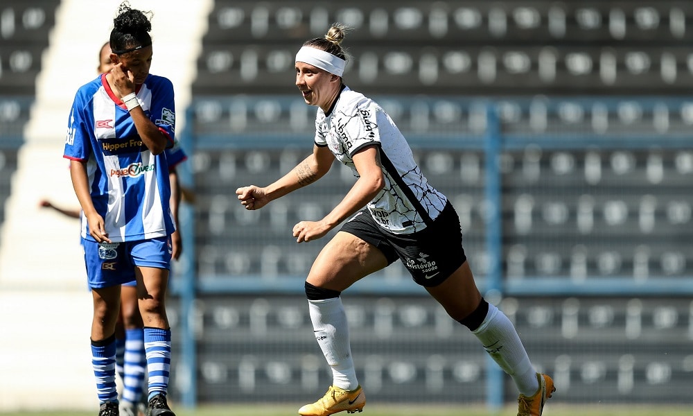 No dia de seu aniversário, Corinthians goleia o Nacional no Paulista feminino