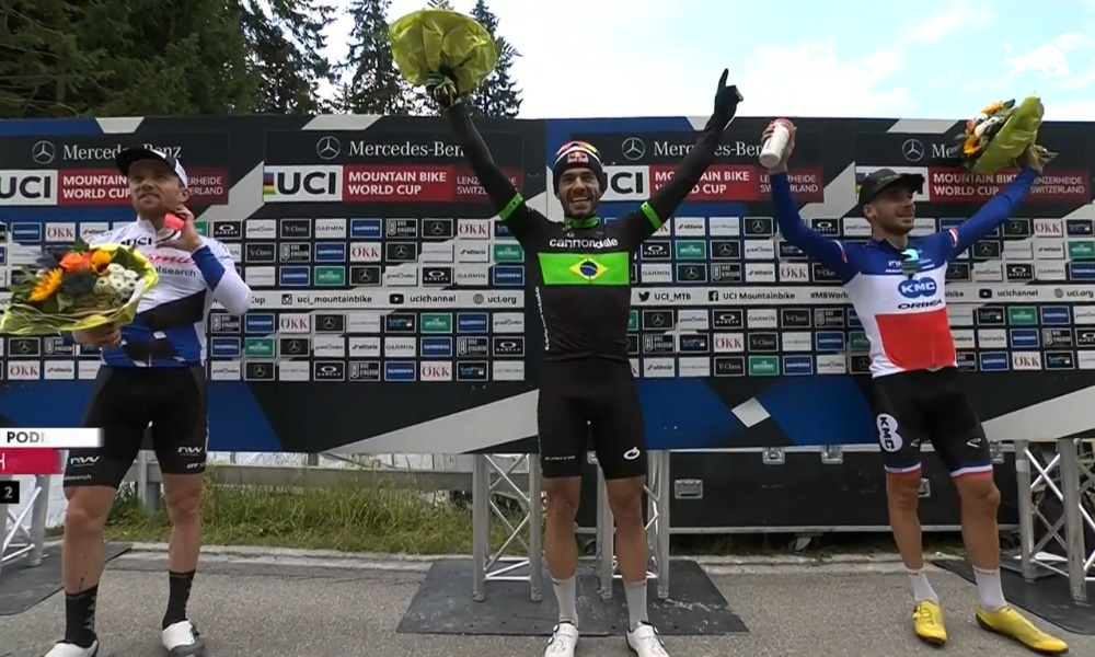 Henrique Avancini é campeão do short track na Copa do Mundo de mountain bike