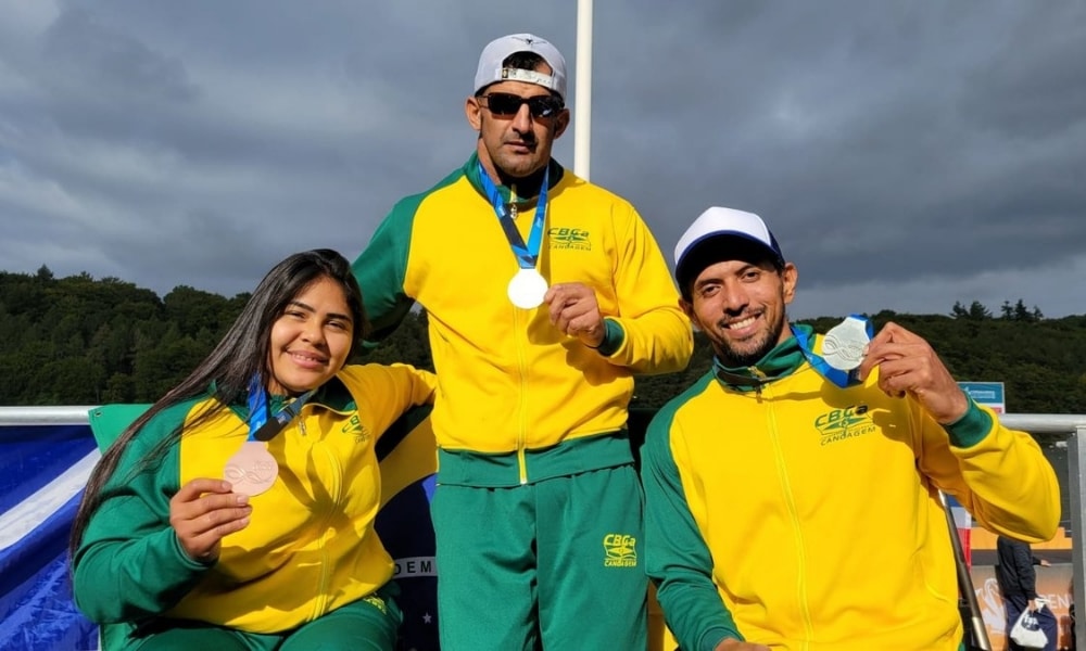 Luis Carlos Cardoso é prata e Brasil fecha Mundial de paracanoagem velocidade com 3 medalhas