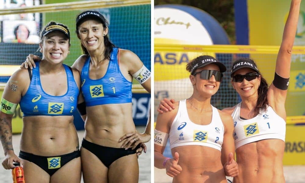 Rebecca e Talita Bárbara Seixas e Talita Circuito Brasileiro de vôlei de praia