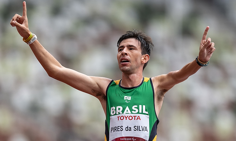 Alex Pires maratona jogos paralímpicos prata