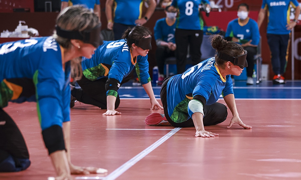 Brasil goalball feminino jogos paralímpicos bronze