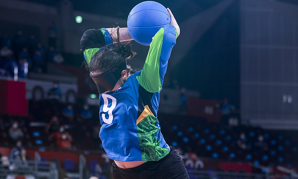 Victoria Amorim Brasil goalball feminino jogos paralímpicos bronze