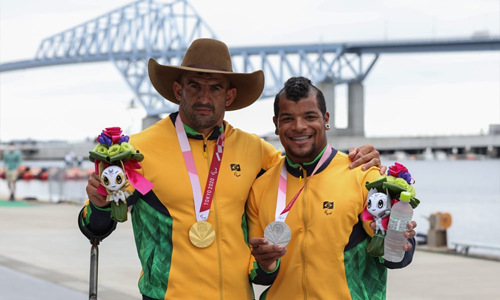 Fernando Rufino Giovane Vieira canoagem velocidade jogos paralímpicos Copa Brasil de Paracanoagem