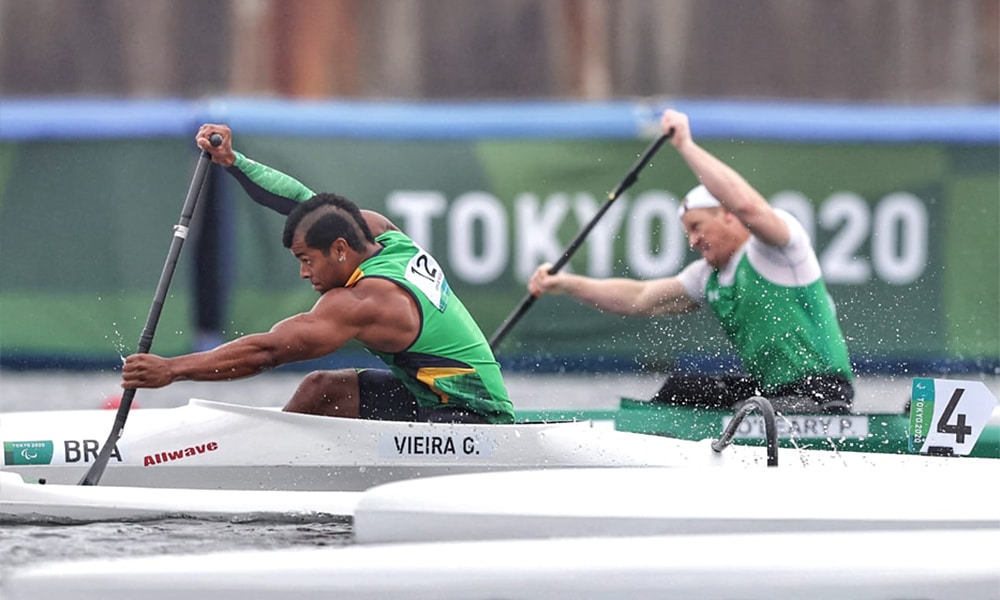 Giovane Vieira canoagem velocidade jogos paralímpicos