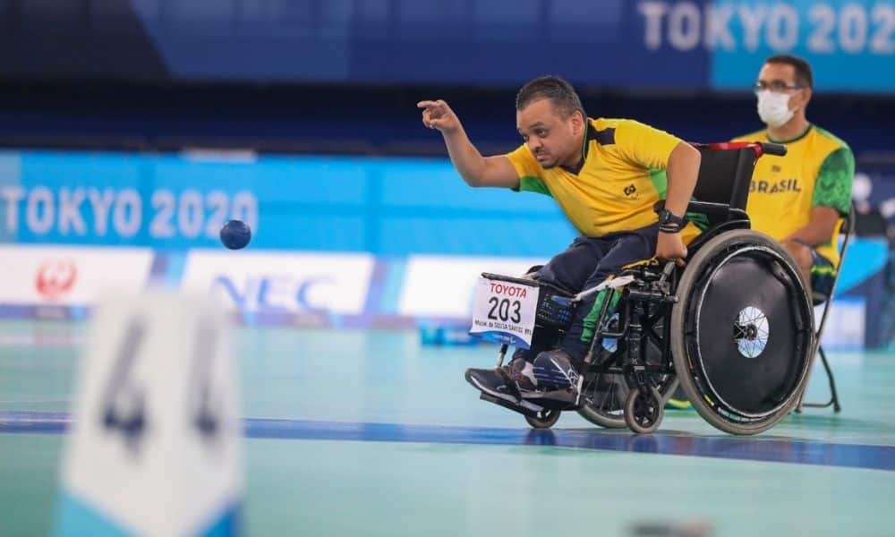 Maciel Santos bocha paralímpica bronze Jogos Paralímpicos Tóquio