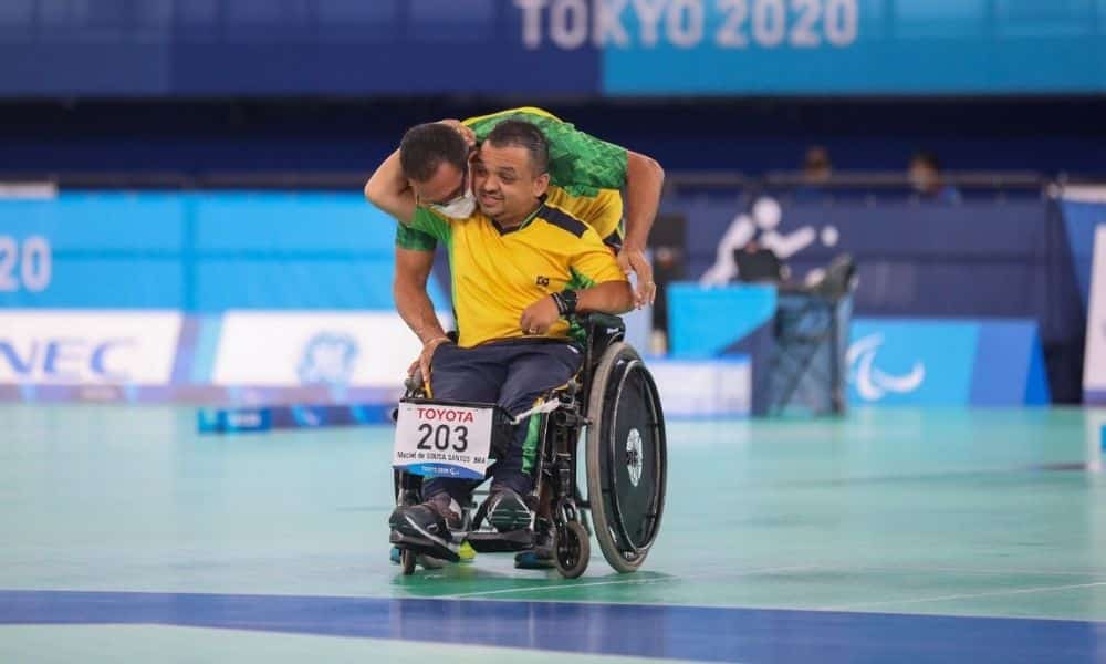 Maciel Santos bocha paralímpica bronze Jogos Paralímpicos Tóquio