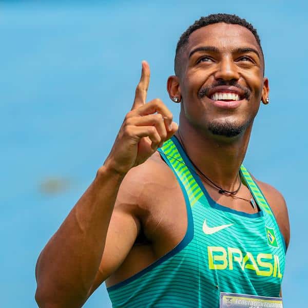 Erik Felipe Cardoso vence os 100 m no Sul-Americano Sub-23 de atletismo
(Wagner Carmo/CBAt)